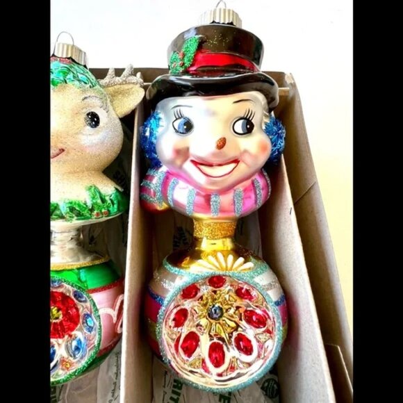 CHRISTOPHER RADKO Confetti Reflector Ball Ornaments Set of 3 - Picture 11 of 12